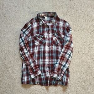 Cato Womens Flannel Shirt
